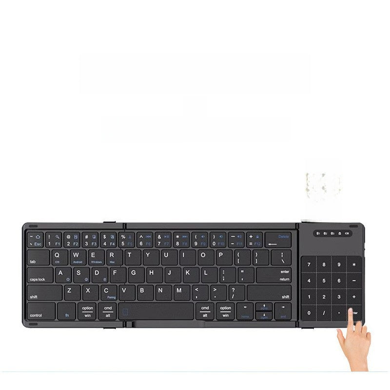 Opvouwbaar Bluetooth-toetsenbord met touchpad / 4 kleuren