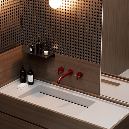 Robinet mural / 8 finitions