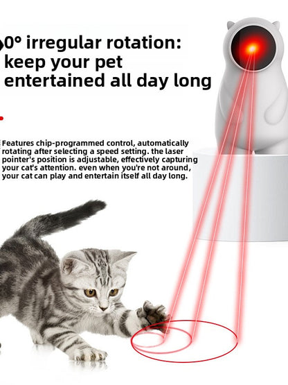 🐱 BearLaser Pro – Het slimme laser speeltje voor actieve & blije katten