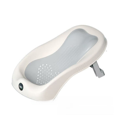 Antislip Babybadzitje — Temperatuurdetectie, Opvouwbaar