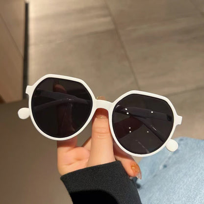 Lunettes de Soleil Jelly Femme Tendance Anti-UV