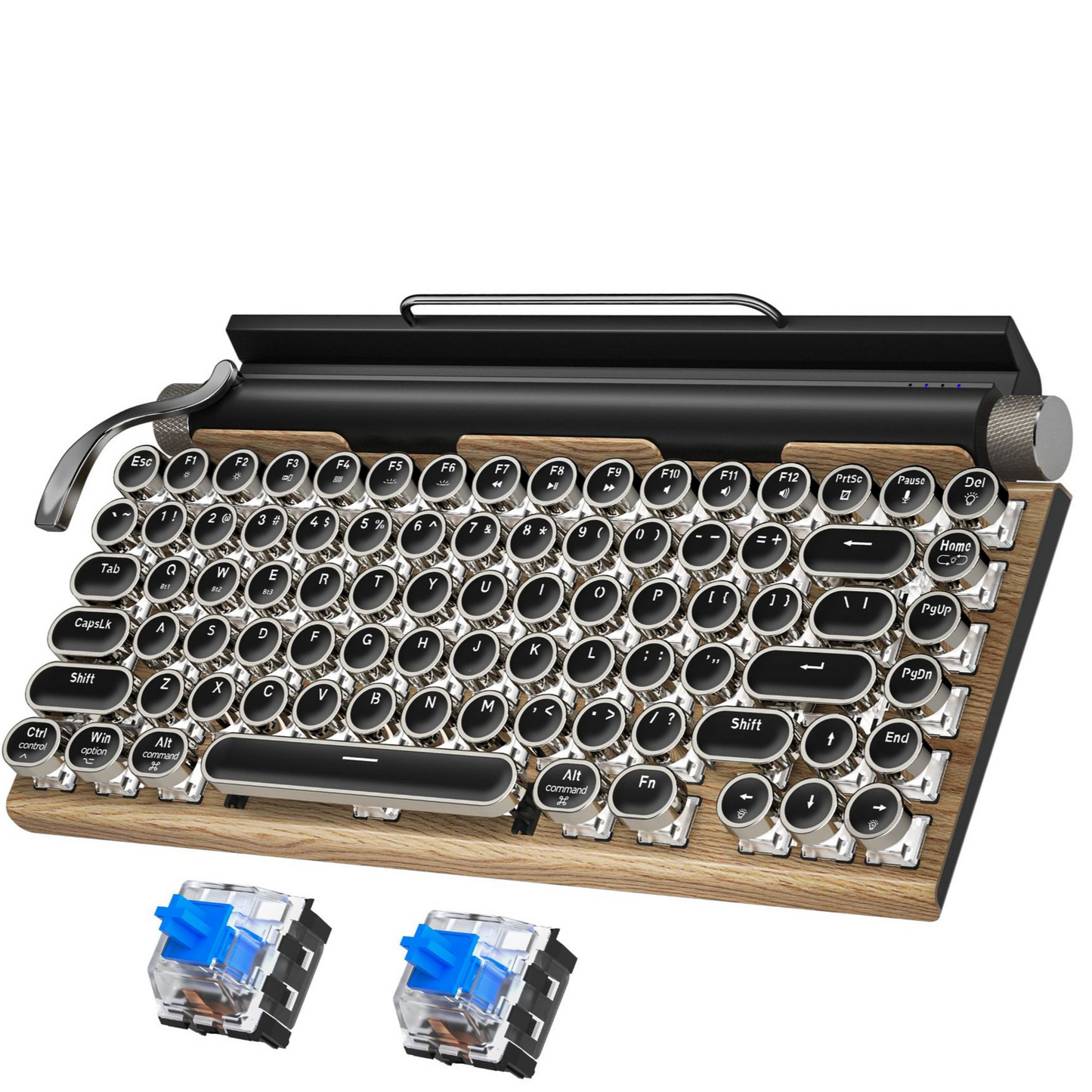 Clavier Mécanique Bluetooth Rétro — 83 Touches / Hot-Swap / Style Vintage
