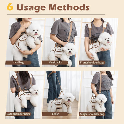 Sac à Dos Transport Animaux Respirant Double Bretelle – S à XL