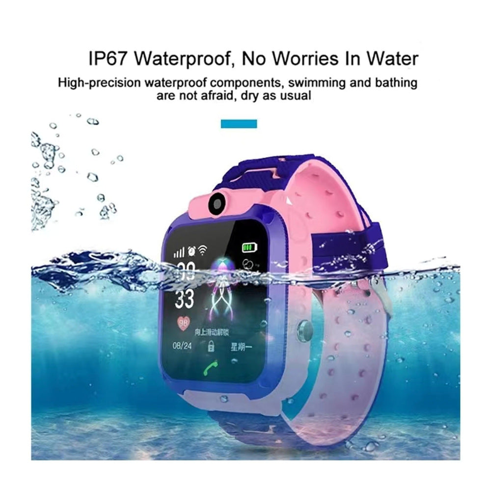 Montre Connectée Enfant GPS avec Carte SIM — H2 / Appels / Waterproof / iOS