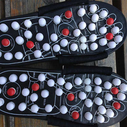 JadeStep Pro – Chaussons Acupression Shiatsu | Fasciite Plantaire & Réflexologie