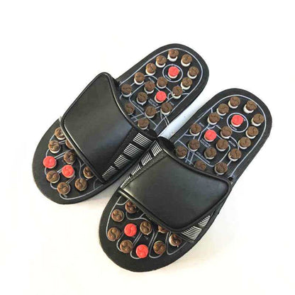 JadeStep Pro – Chaussons Acupression Shiatsu | Fasciite Plantaire & Réflexologie