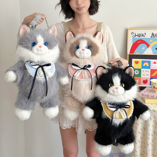 RagdollCat 50 – Peluche Chat sac à dos
