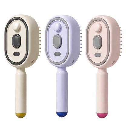 Brosse Massante Électrique avec Spray Hydratant