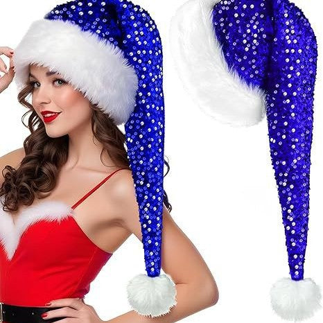 Chapeau de Fête à Paillettes — Noël / Nouvel An / 5 Coloris