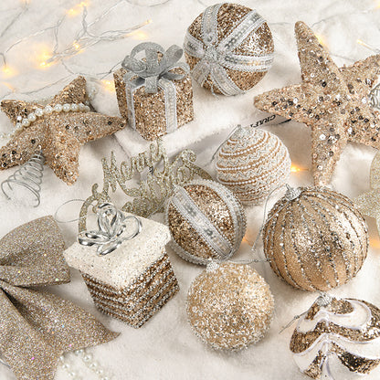 Décorations de Noël scintillantes