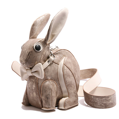 Sac Lapin 3D Sculpté PU — Niche & Tendance / 2 Coloris