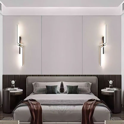 Applique Murale LED Grille Minimaliste Tricolore