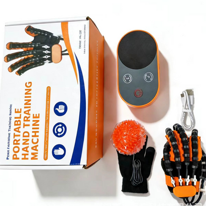 Gant robotisé d’entraînement de la main