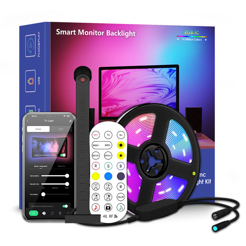 Ruban LED RGB Synchronisé TV - Contrôle Bluetooth