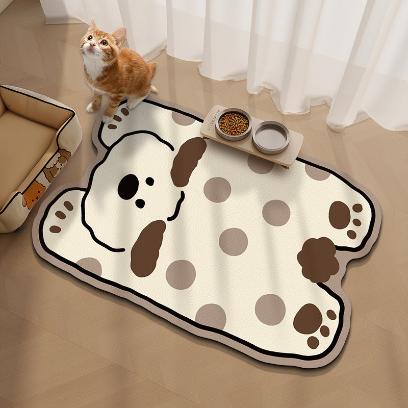 Tapis repas et repos chien et chat / 4 motifs