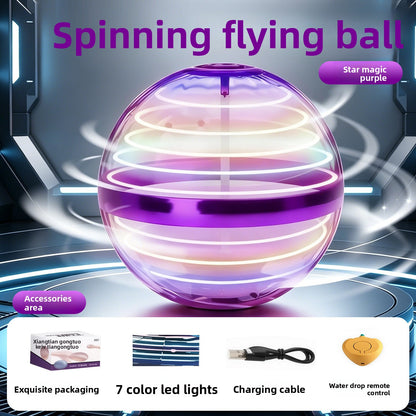 Boule Volante Magique LED Capteur & Lévitation Style OVNI