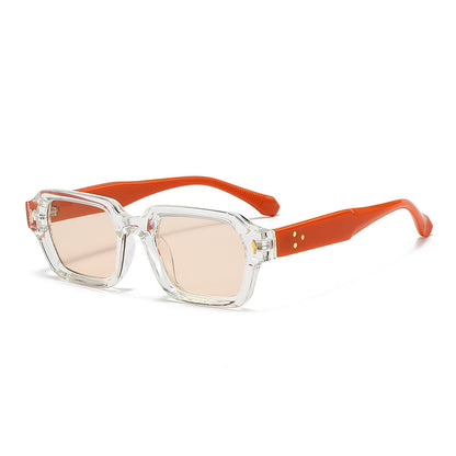 Lunettes de Soleil Monture Carrée Anti-UV Tendance