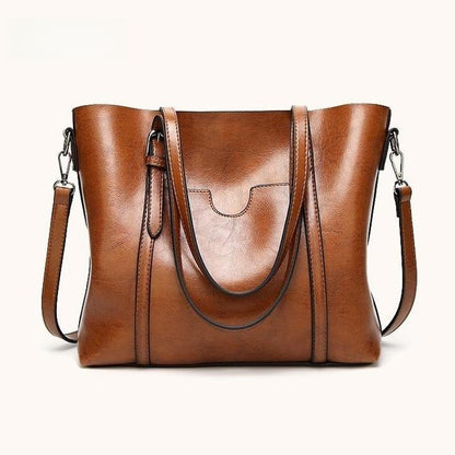 Cabas Femme en Cuir Véritable Grande Capacité