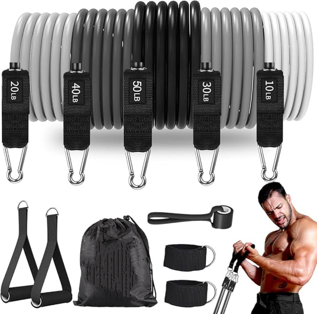 Kit Élastiques de Musculation TPE 11 Pièces  / 4 Coloris