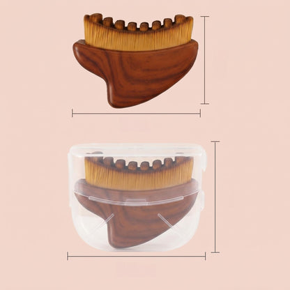 Brosse de Massage du Visage pour le Drainage Lymphatique — Contouring & Soin Yeux