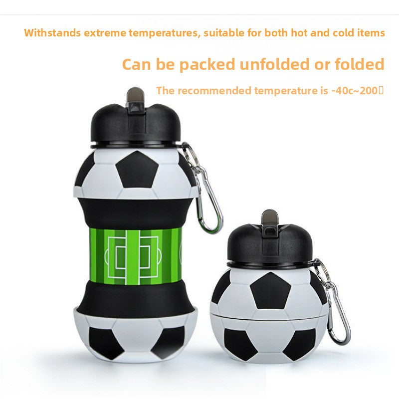 Gourde de Sport Pliable en Silicone — 550 ml