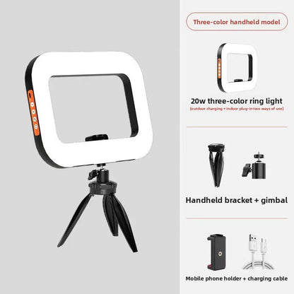 Panneau LED Portatif RGB pour Photo & Streaming – Kit Trépied