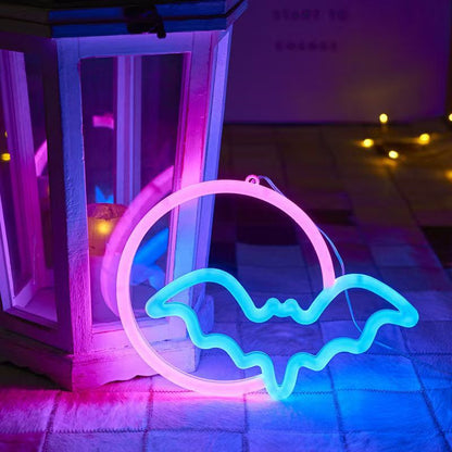 Néon Double Face Lumineux LED
