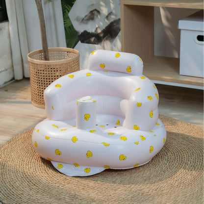 Siège Bébé pour Apprendre à S’Asseoir — Gonflable PVC / 4 Motifs