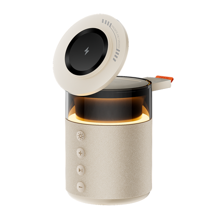 SoundCharge Pro – 3-in-1 Bluetooth Luidspreker & Draadloze Oplader | 32W PD3.0 & iPhone