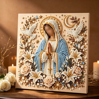 Peinture Diamant DIY Religieuse  / Kit Complet / 4 Motifs