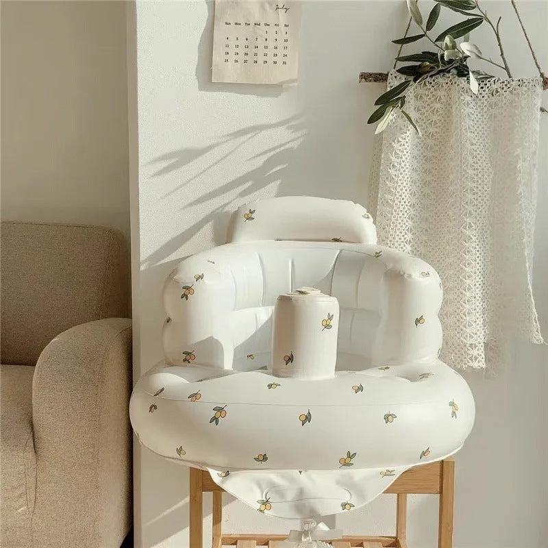 Siège Bébé pour Apprendre à S’Asseoir — Gonflable PVC / 4 Motifs