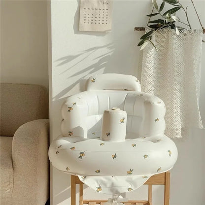 Siège Bébé pour Apprendre à S’Asseoir — Gonflable PVC / 4 Motifs