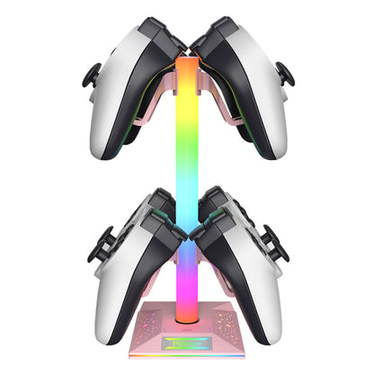 Support pour Casque Gaming RGB avec Hub USB — 3 Ports