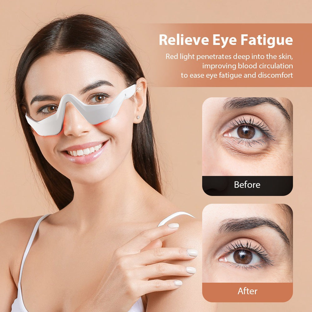 EyeGlow Pro – Masseur Contour des Yeux Microcourant & Chaleur