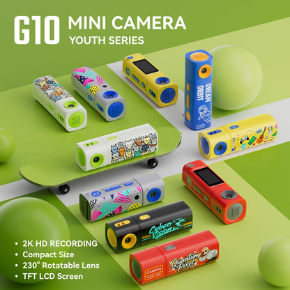 MiniCam G10 – Mini Caméra HD Portable Couleur