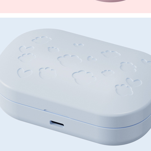Nettoyeur de Lentilles de Contact Portable — Ultrasonique Pliant Automatique
