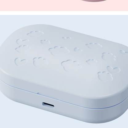 Nettoyeur de Lentilles de Contact Portable — Ultrasonique Pliant Automatique