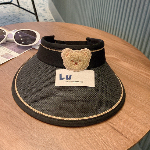 BearTop Hat – Chapeau Anti-UV Enfant Toit Ouvert Motif Ours