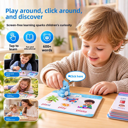 Interactieve dinosaurus om Engels te leren