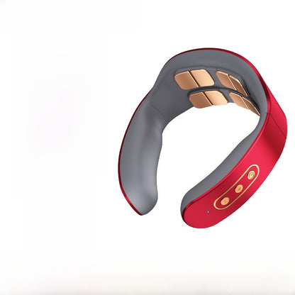 NeckRelax Pro – Masseur Cervical 5-en-1 | Vibration, EMS, Chaleur & Compression