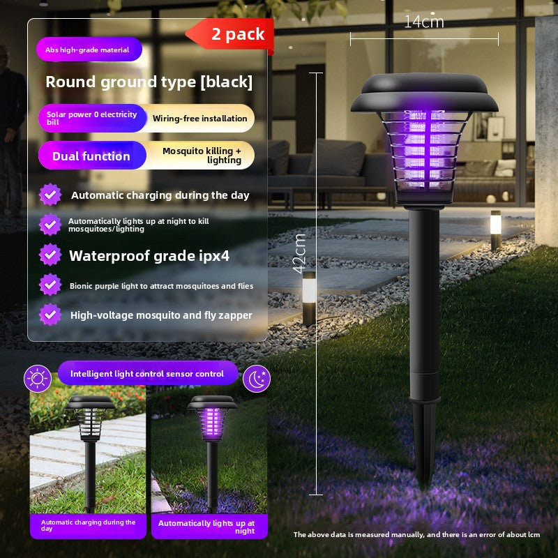 SolarMosquito Pro – Lampe Anti-Moustiques Solaire Jardin IP65
