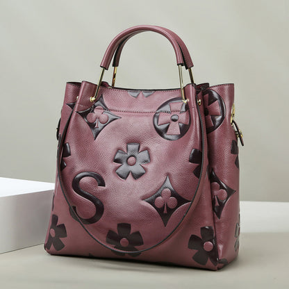 Sac Cabas Rétro Femme Motifs Floraux / 6 Coloris