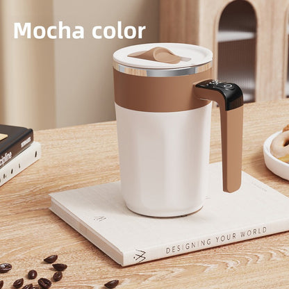 Mug Mélangeur Électrique Intelligent — Affichage Température  / 4 Coloris