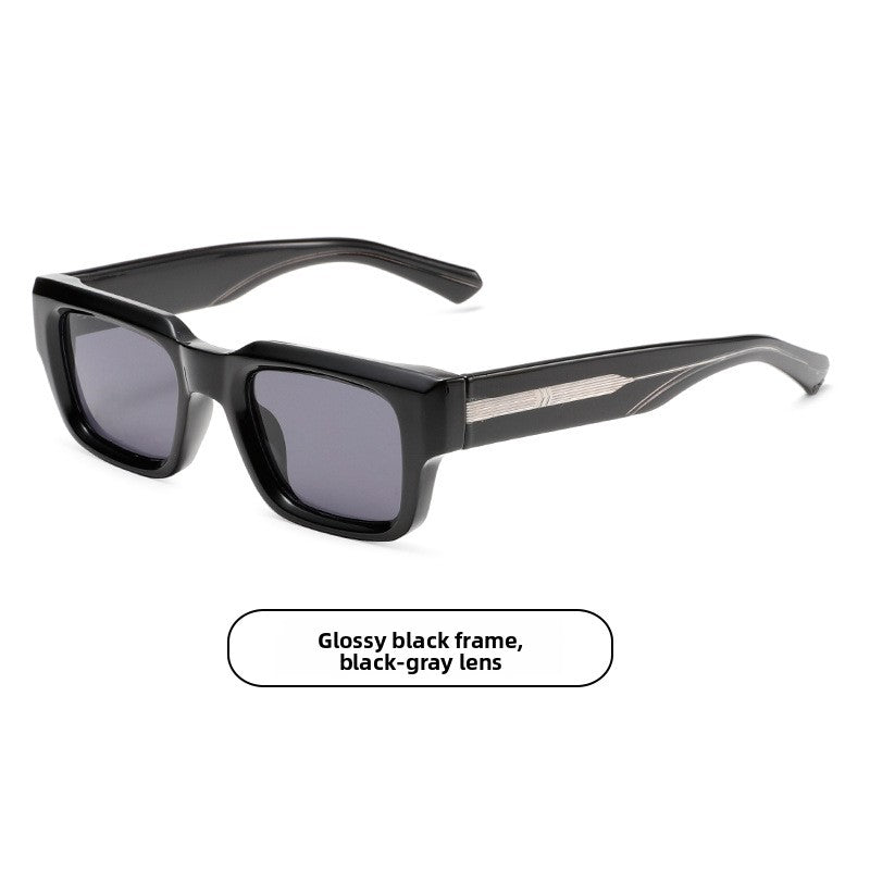 Lunettes de Soleil Monture Carrée Protection UV400