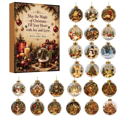 Calendrier de l'Avent Surprise 24 Cases / 5 Designs