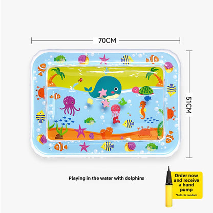 Tapis de Jeu Gonflable pour Bébé — Aquatique & Éveil Sensoriel