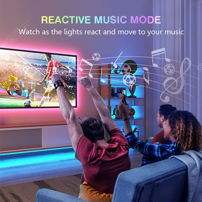 Ruban LED RGB Synchronisé TV - Contrôle Bluetooth