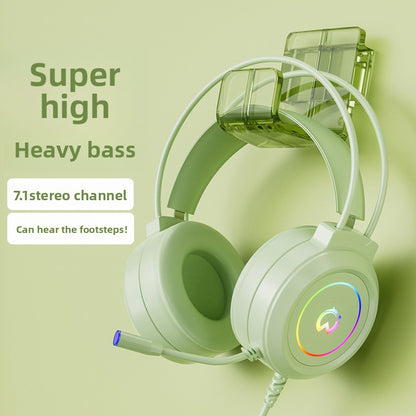 Bedrade Gaming Headset met Microfoon — USB & 3,5 mm, LED