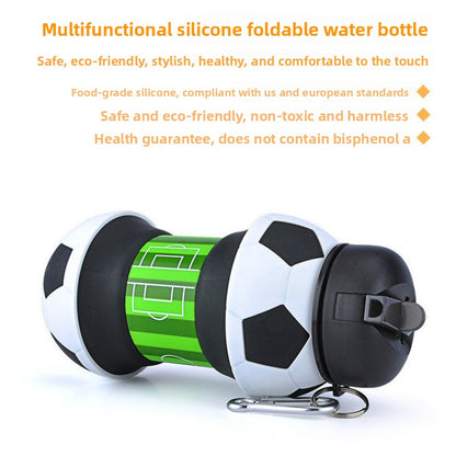 Gourde de Sport Pliable en Silicone — 550 ml