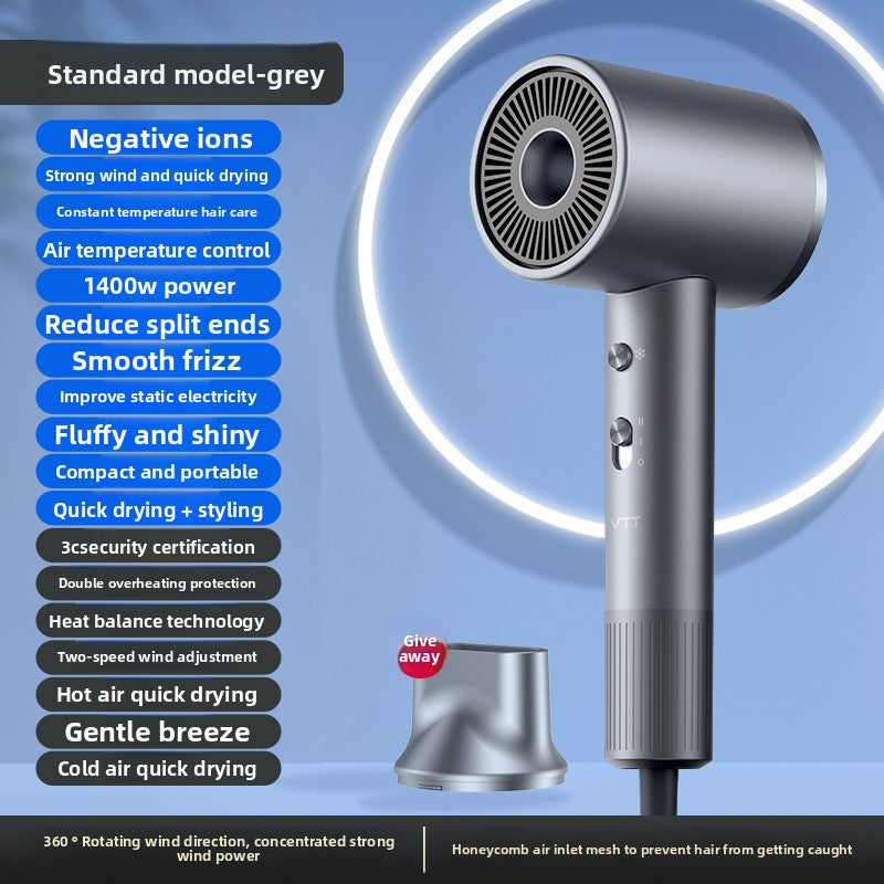 AirSpeed Pro – High-Speed haardroger met negatieve ionen